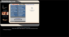 Desktop Screenshot of preachtoday.com